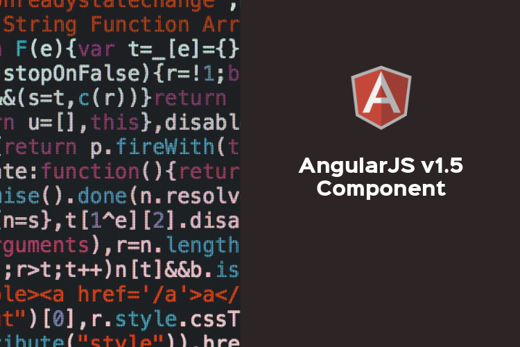 使用 AngularJS v1.5+ 建立 component-based 應用程式