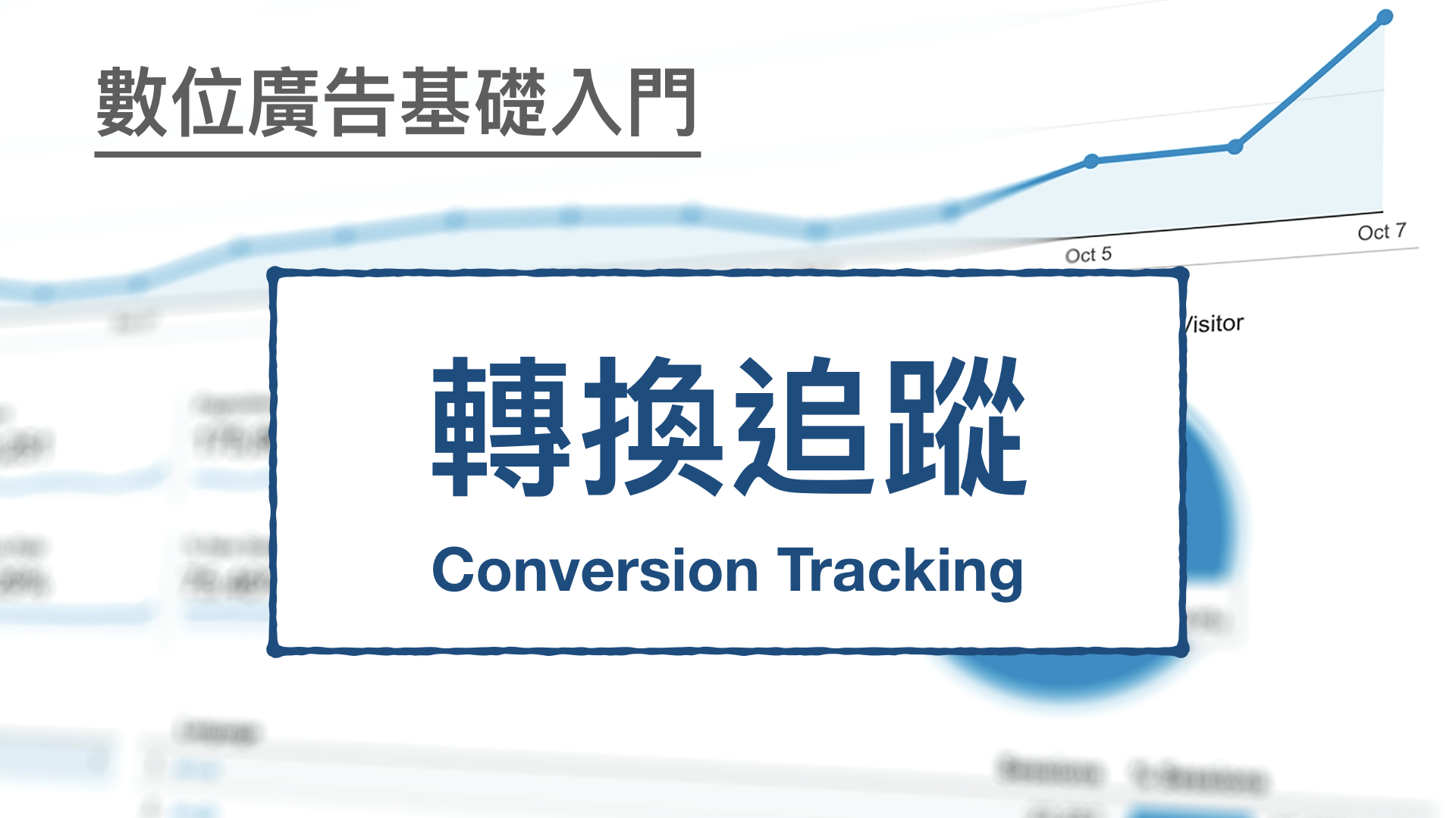 數位廣告基礎入門：轉換追蹤 Conversion Tracking